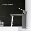 Kran wastafel stainles kuningan Classica Italiano abu gun metal grey finish